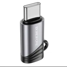 Borofone Adapter BV20 - Lightning anya Type C apa - fekete