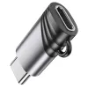 Borofone Adapter BV20 - Lightning anya Type C apa - fekete - 3. kép