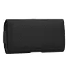 HIT Belt Holster (MÉRET XL) iPhone 15 Pro Max/Samsung A54 5G/A52/S24 Plus/S20 FE tok design 4 fekete (167x83 mm) - 0. kép