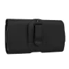 HIT Belt Holster (MÉRET XL) iPhone 15 Pro Max/Samsung A54 5G/A52/S24 Plus/S20 FE tok design 4 fekete (167x83 mm) - 1. kép