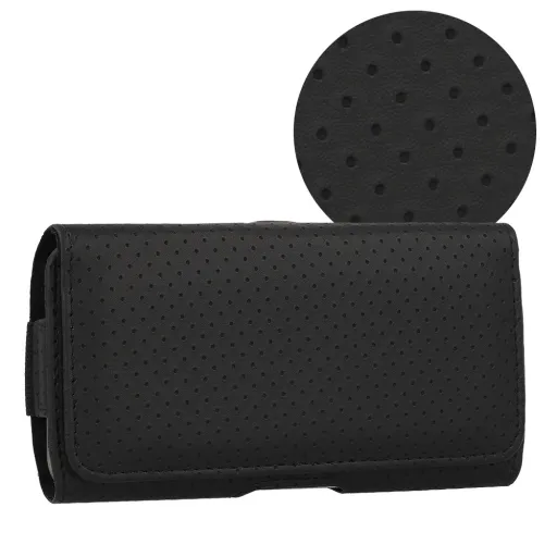 HIT Belt Holster (MÉRET XL) iPhone 15 Pro Max/Samsung A54 5G/A52/S24 Plus/S20 FE tok design 4 fekete (167x83 mm) HIT Belt Holster (MÉRET XL) iPhone 15 Pro Max/Samsung A54 5G/A52/S24 Plus/S20 FE tok design 4 fekete (167x83 mm)