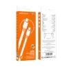 Borofone Cable BX89 Union - Type C to Type C - PD 60W 1 méter fehér-narancs - 3. kép