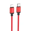 Borofone Cable BX87 Sharp - Type C to Lightning - PD 20W 1 méter piros - 0. kép
