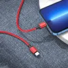 Borofone Cable BX87 Sharp - Type C to Lightning - PD 20W 1 méter piros - 3. kép