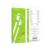 Borofone BX89 Union kábel - Type C - Lightning - PD 20W 1 méter fehér-zöld - 3. kép