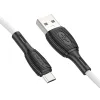 Borofone Kábel BX86 Advantage - USB to Micro USB - 2,4A 1 méter fehér - 0. kép