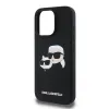 Karl Lagerfeld Liquid Silicone Double Heads MagSafe tok iPhone 16 Pro Max Black - 2. kép