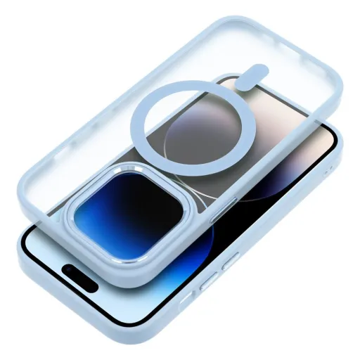 MATTE MAG COVER tok kompatibilis MagSafe technológiával az IPHONE 15 Pro Max készülékhez, kék MATTE MAG COVER tok kompatibilis MagSafe technológiával az IPHONE 15 Pro Max készülékhez, kék