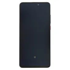 LCD kijelző és érintőegység előlappal Xiaomi Mi9T/Mi9T Pro fekete