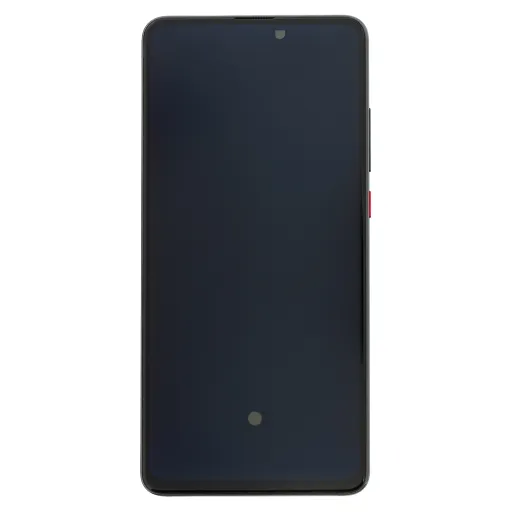 LCD kijelző és érintőegység előlappal Xiaomi Mi9T/Mi9T Pro fekete
