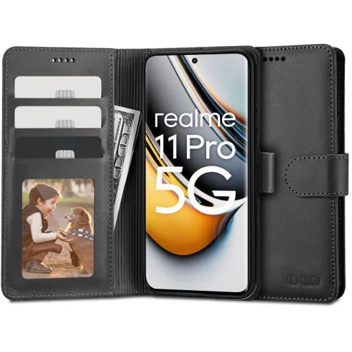 Tech-Protect Wallet tok Realme 11 Pro 5G / 11 Pro+ 5G - fekete