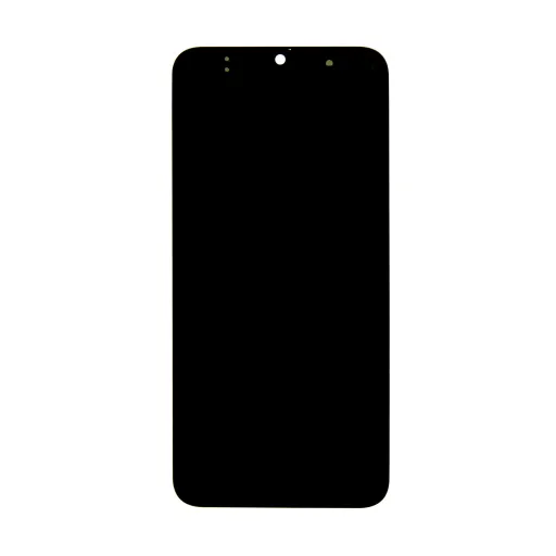 LCD kijelző + Érintőegység + Előlap Samsung A505 Galaxy A50 Fekete tok