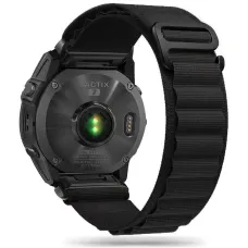 Tech-Protect Nylon Pro óraszíj Garmin Fenix ​​3 / 5X / 3HR / 5X Plus / 6X / 6X Pro / 7X - Fekete