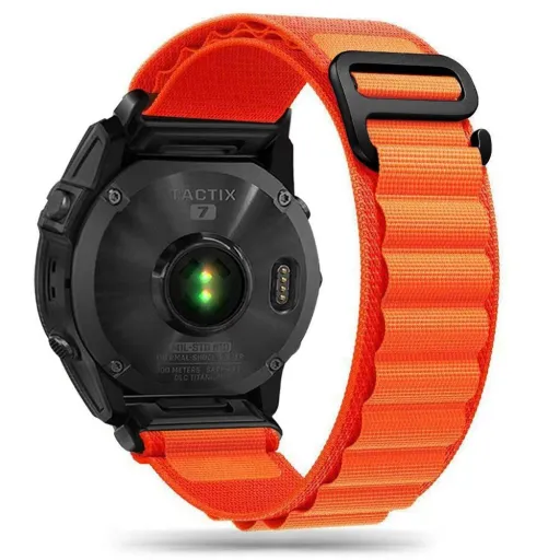 Tech-Protect Nylon Pro Szíj Garmin Fenix ​​3 / 5X / 3HR / 5X Plus / 6X / 6X Pro / 7X - Narancssárga