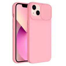 SLIDE tok iPhone 13 Pro Max-hoz világos rózsaszín