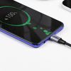 Ugreen US255 USB-C to USB-C kábel, 3m, 60W, szögletes (fekete) - 2. kép