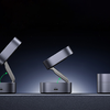 Qi indukciós töltő 2 az 1-ben iPhone és AirPods készülékekhez, Ugreen W256, 20W (fekete) + USB-C - USB-C kábel 1m - 3. kép
