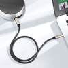 AUX kábel 3.5mm Ugreen AV125, aranyozott, 3m (szürke) - 2. kép