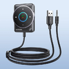 Bluetooth 5.4 adapter Ugreen CM723, USB + 3.5mm mini jack, beépített mikrofonnal (fekete) - 4. kép
