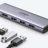 UGREEN CM511 5 az 1-ben USB-C hub, 3 portos USB3.0 + HDMI + TF/SD (szürke) - 0. kép