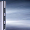 UGREEN CM511 5 az 1-ben USB-C hub, 3 portos USB3.0 + HDMI + TF/SD (szürke) - 3. kép