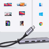 UGREEN CM511 5 az 1-ben USB-C hub, 3 portos USB3.0 + HDMI + TF/SD (szürke) - 4. kép