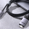 DisplayPort to HDMI cable Ugreen DP115, 8k 60 Hz, 1m (black) - 0. kép
