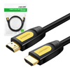 UGREEN HD101 HDMI 2.0 kábel, 4K, 60Hz, 0,75m (fekete-sárga) - 4. kép