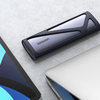 UGREEN CM400 M.2 SSD ház, NVMe, SATA, 10 Gbps, USB-C (szürke) - 0. kép
