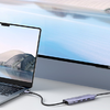 USB-C Hub Ugreen CM511, HDMI 4K 60Hz, 3x USB 3.0 5Gbps, PD 100W (ezüst) - 1. kép