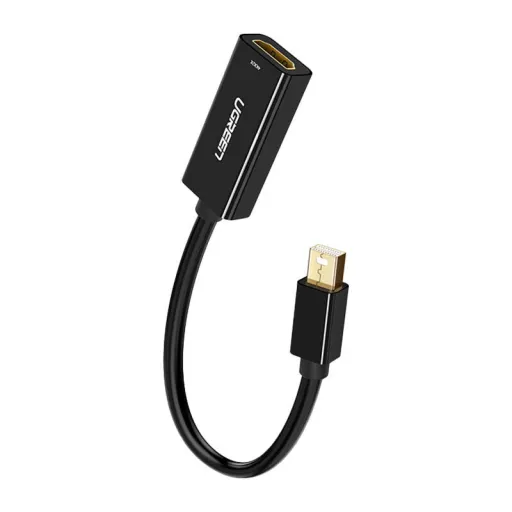 Mini DisplayPort to HDMI adapter / kábel Ugreen MD112, 1080p, 20cm (fekete)