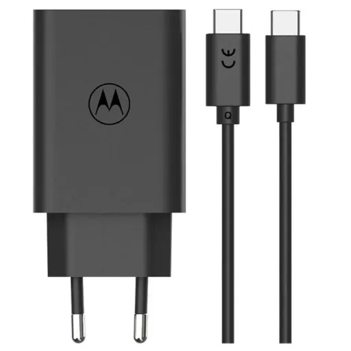 Motorola TurboPower 68W fali töltő + USB-C kábel 6.5A fekete