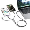 Tech-Protect UltraBoost 3in1 USB-A - Lightning / USB-C / micro USB 3.5A kábel 1m - szürke - 4. kép