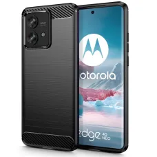 Tech-Protect TPUCarbon puzdro Motorola Edge 40 Neo - čierna Tech-Protect TPUCarbon puzdro Motorola Edge 40 Neo - čierna