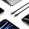 Tech-Protect UltraBoost Evo USB-C / USB-C PD kábel 100W 5A 1m - fekete - 3. kép