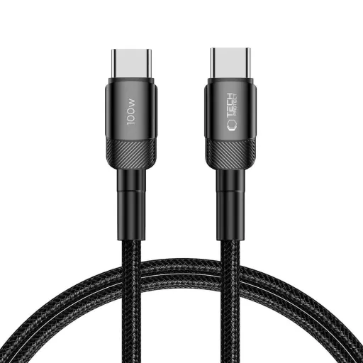 Tech-Protect UltraBoost Evo USB-C / USB-C PD kábel 100W 5A 1m - fekete