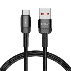 Tech-Protect UltraBoost Evo USB-C / USB-C kábel 100W 5A 1m - fekete