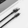 Tech-Protect UltraBoost Evo USB-C / USB-C kábel 100W 5A 2m - fekete - 2. kép