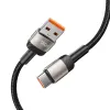 Tech-Protect UltraBoost Evo Type-C USB kábel 100W 5A 1m - titán - 1. kép