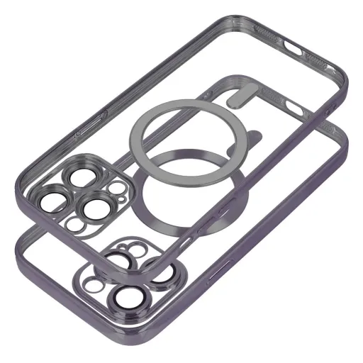ELECTRO MAG COVER tok kompatibilis MagSafe-el az iPhone 15 Pro Max készülékhez, fekete ELECTRO MAG COVER tok kompatibilis MagSafe-el az iPhone 15 Pro Max készülékhez, fekete
