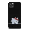 Hello Kitty Liquid Silicone Daydreaming Logo tok iPhone 13-hoz, fekete - 1. kép