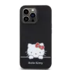 Hello Kitty Liquid Silicone Daydreaming Logo tok iPhone 13 Pro fekete - 1. kép