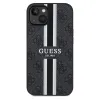 GUESS tok IPHONE 15-höz kompatibilis MagSafe funkcióval GUHMP15SP4RPSK (4G Printed Stripes) fekete - 4. kép