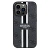 GUESS tok iPhone 15 Pro kompatibilis MagSafe technológiával GUHMP15LP4RPSK (4G Printed Stripes) fekete - 4. kép