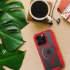 Smart Mag fliptok, kompatibilis MagSafe-el, iPhone 15 Pro Max piros tok - 3. kép