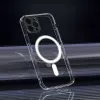 CLEAR MAG COVER (MID) tok kompatibilis MagSafe technológiával IPHONE 15-höz, átlátszó - 4. kép