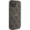 GUESS tok iPhone 14-hez kompatibilis MagSafe GUHMP14SG4GFRW (4G Ring klasszikus logó) barna - 2. kép