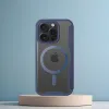 SMART MAG Fliptok kompatibilis MagSafe-fel - iPhone 15 Pro Max kék tok - 2. kép