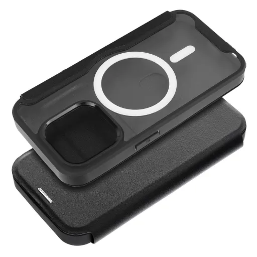 SMART MAG fliptok MagSafe-kompatibilis IPHONE 15 Pro fekete tok