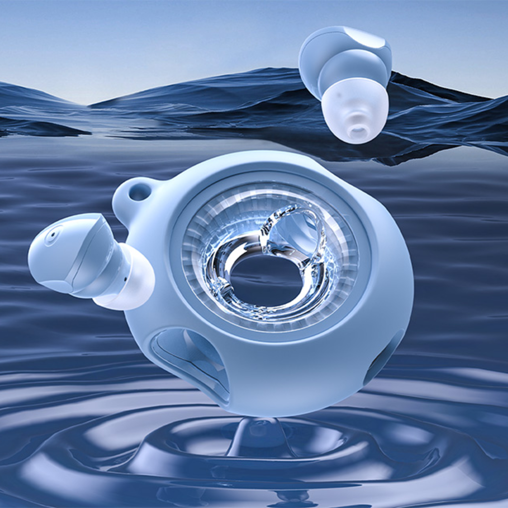 TWS Fülhallgató Choetech BH-T22 (kék) - 7